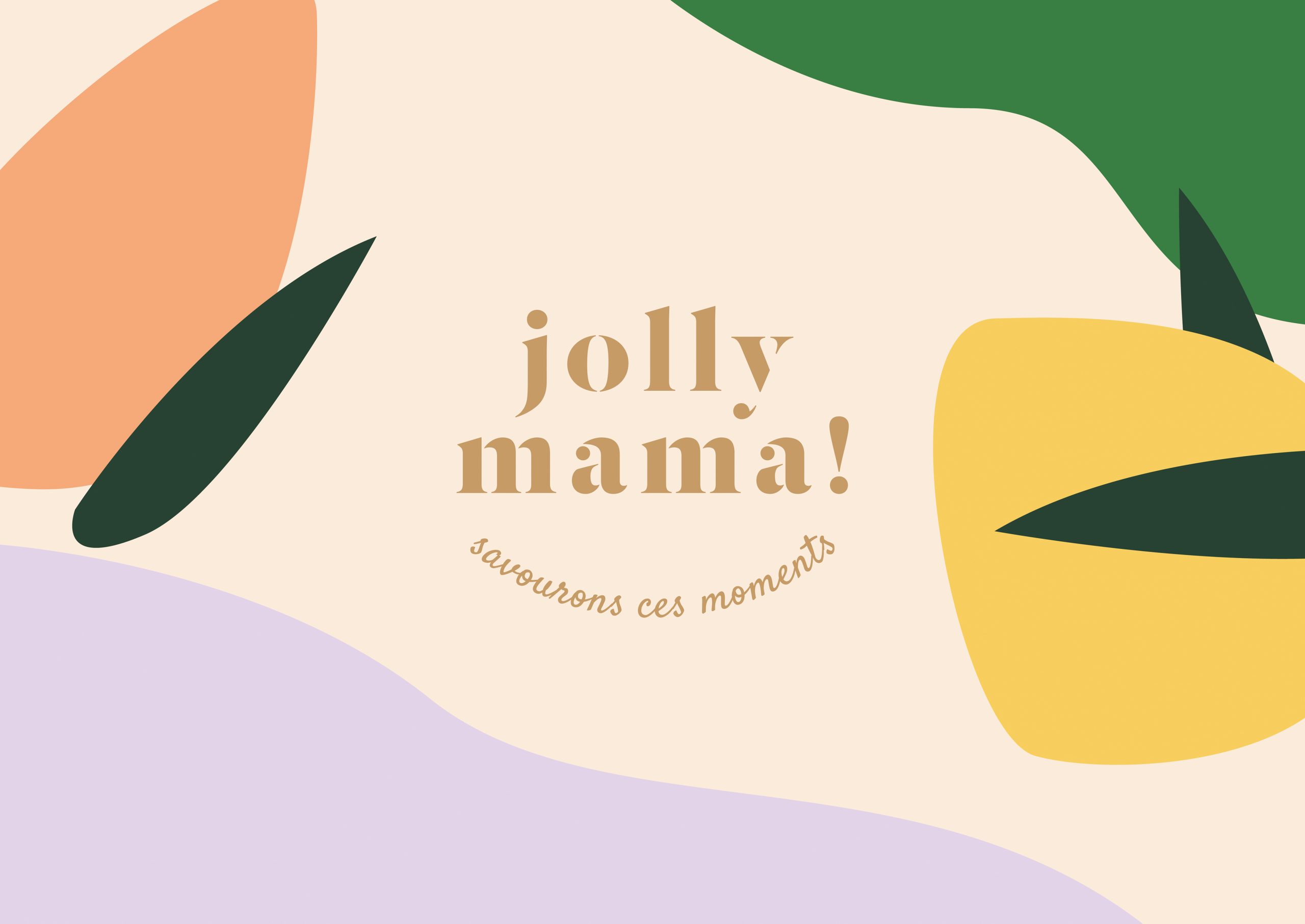 Jolly Mama identité visuelle et accompagnement global - LaPetiteGrosse